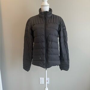 Canada Goose Men’s Brookvale Puffer 5500MB black label graphite gray small $595